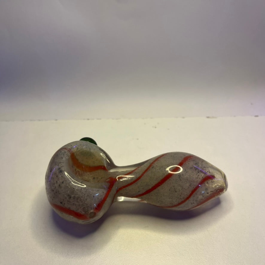 Pipa diseño rayas rojas